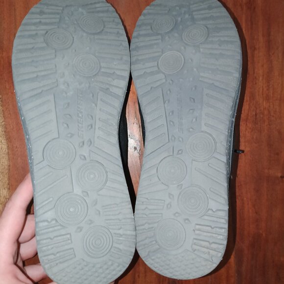 Skechers Men's Relaxed Fit Melson - Chad slip on - Gray Canvas - Size 10.5 - Picture 5 of 8